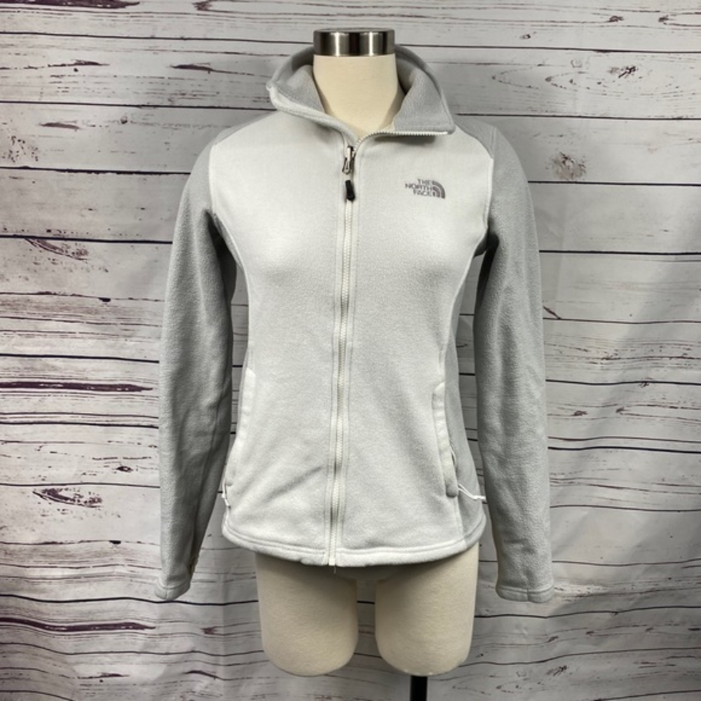 North Face‎ White Fleece Jacket